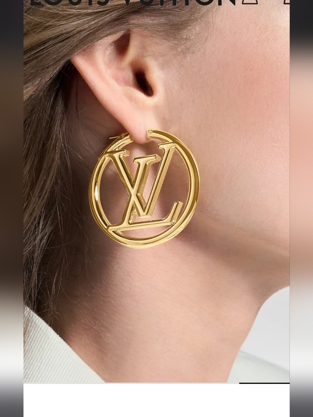 JUMBO Size Luxury Brand Hoop Earring In Gold Color Exact. 🔥💥🫦💯🩷✨️👍. - Picture 7 of 7